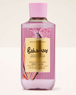 Bath & Body Works Bahamas Passionfruit & Banana Flower Liquid Soap 10 fl oz / 295 ml
