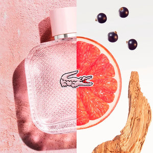 LACOSTE Ladies L.12.12 Eau de Toilette Rose Eau Fraiche EDT Spray 3.4 oz