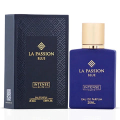 (OPEN BOX) La Passion Blue Eau de Parfum Spray 20ml (0.6 oz) by Intense Elite 20 ML