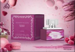 DECADENT DELIGHTS RASPBERRY MACARON WOMEN EDP - 50ML 1.7OZ BY LATTAFA