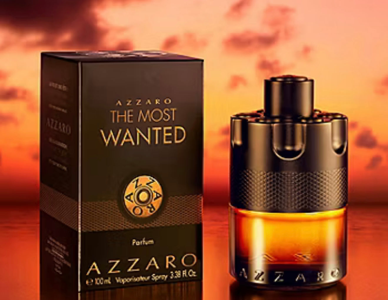 Men's The Most Wanted Azzaro Parfum Spray 3.3oz Fragrances