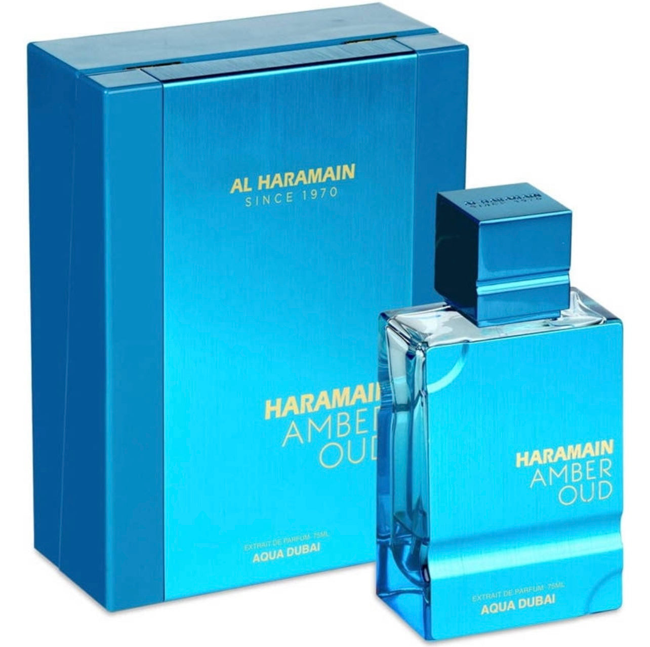 Amber Oud Aqua Dubai Al Haramain for Men and Women (75ml)