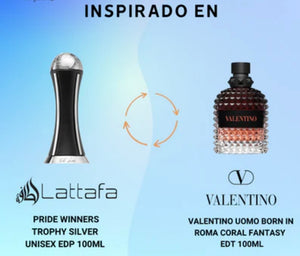 Winners Trophy Silver Lattafa Perfumes for women and men