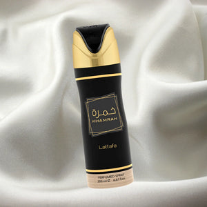 Khamrah Deodorant Spray 200ml (6.7 oz) by Lattafa (UNIT X 1)