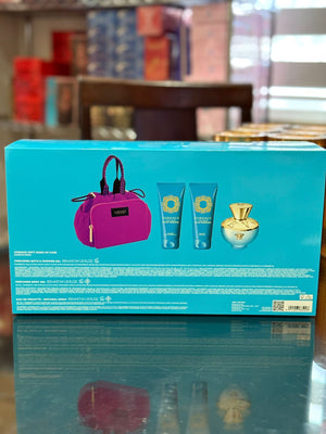 VERSACE Ladies Dylan Turquoise Gift Set Fragrances