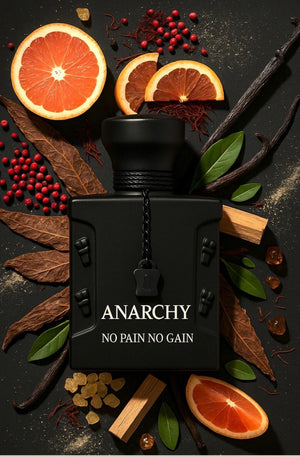 NO PAIN NO GAIN FOR MEN BY ANARCHY 3.4 OZ PARFUM
