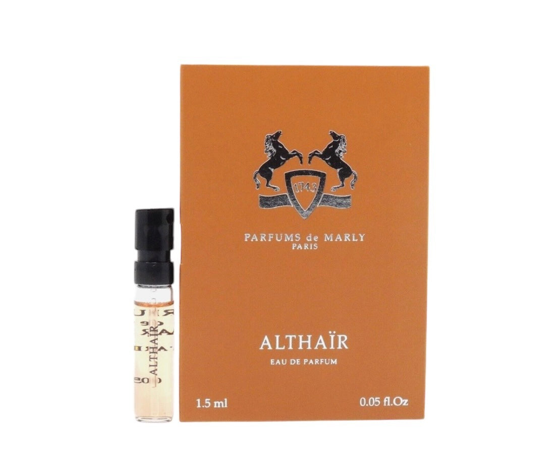 PARFUMS DE MARLY ALTHAIR EDP 1.5ml .05fl oz x 1 COLOGNE SPRAY SAMPLE