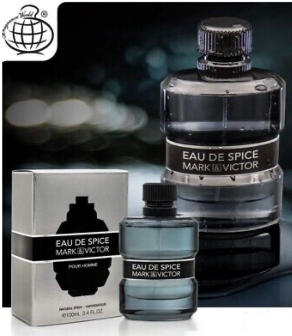 Eau De Spice Mark & Victor Pour Homme Eau De Parfum By Fragrance World 100ml 3.4 FL OZ
