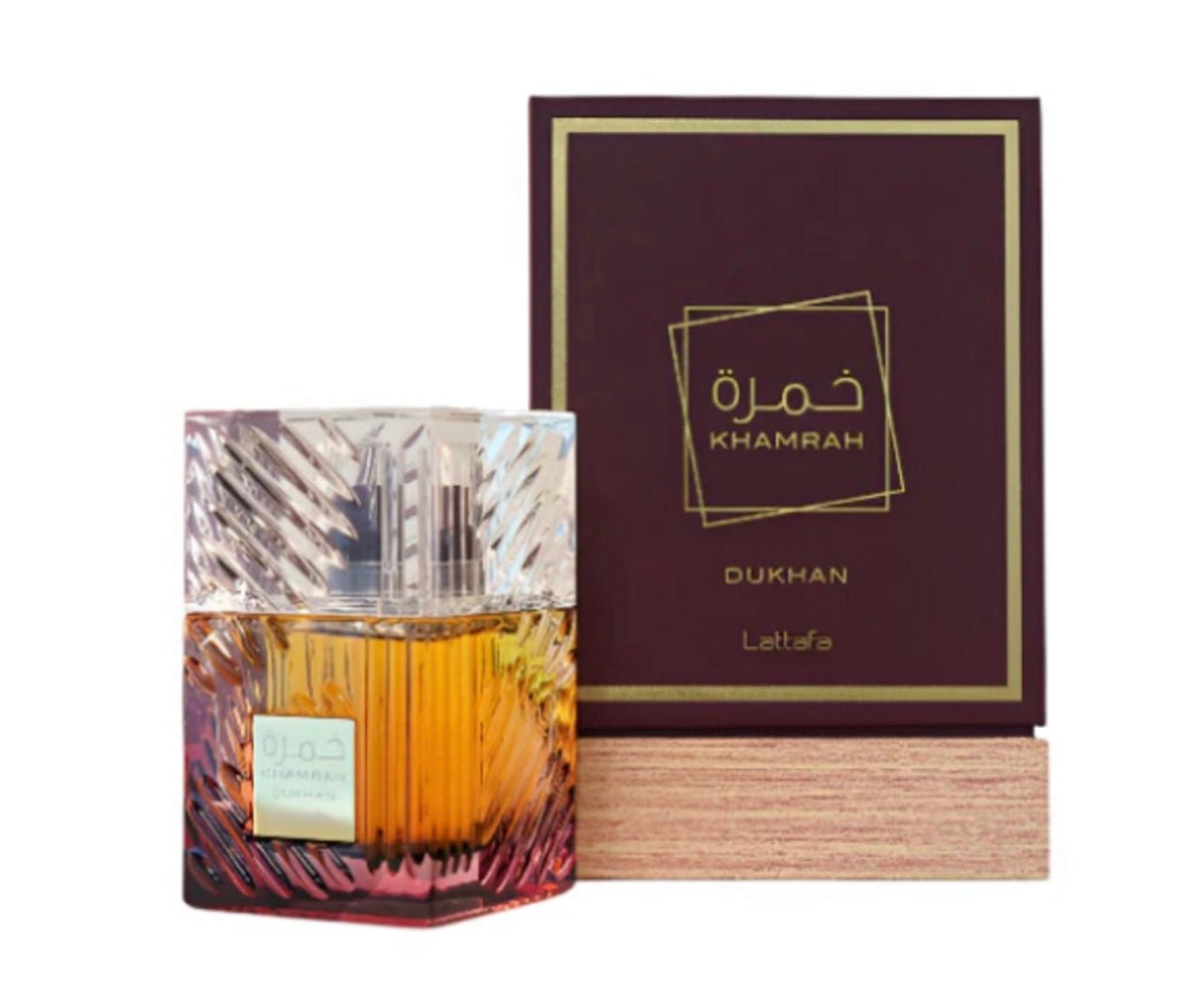 Khamrah Dukhan Lattafa Perfumes for men - Crist Fragances