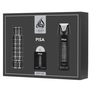 Lattafa Men's Pride Pisa Gift Set 4 pcs