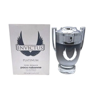 (Tester) RABANNE Men's Invictus Platinum EDP Spray 3.4 oz
