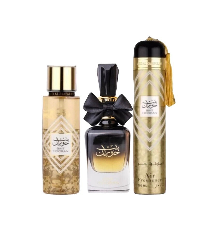 Bint Hooran 3 Piece Gift Set Collection Ard Al Zaafaran