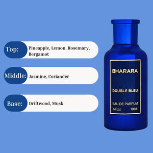 Bharara Double Bleu Eau de Parfum Spray 100ml (3.4 oz)