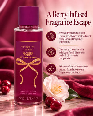 Victoria's Secret Candied Berry Wonderland Bliss Fragrance Mist 27091232