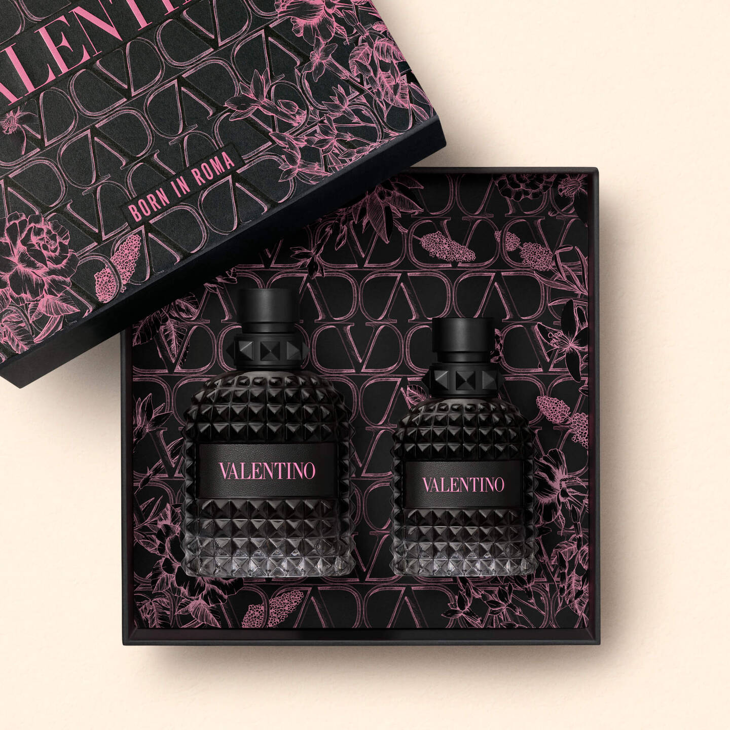 VALENTINO BORN IN ROMA UOMO EAU DE TOILETTE TWO PIECE GIFT