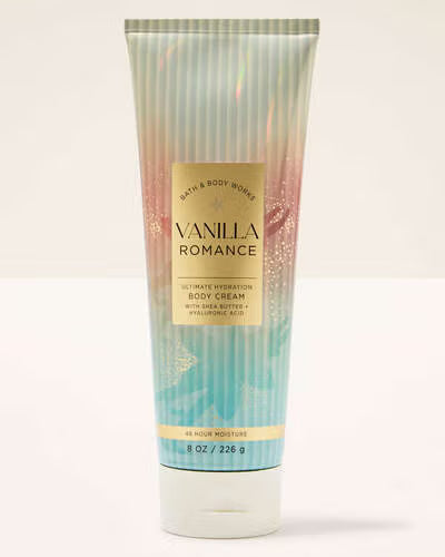 Bath & Body Works Vanilla Romance Maximum Hydration Body Cream 8 oz / 226 g