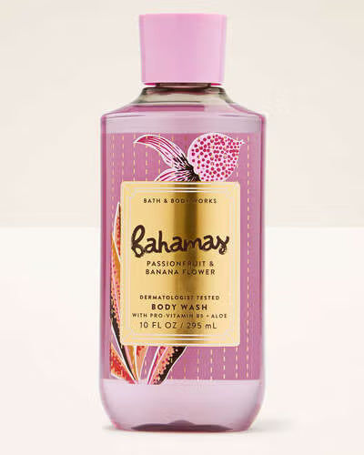 Bath & Body Works Bahamas Passionfruit & Banana Flower Liquid Soap 10 fl oz / 295 ml