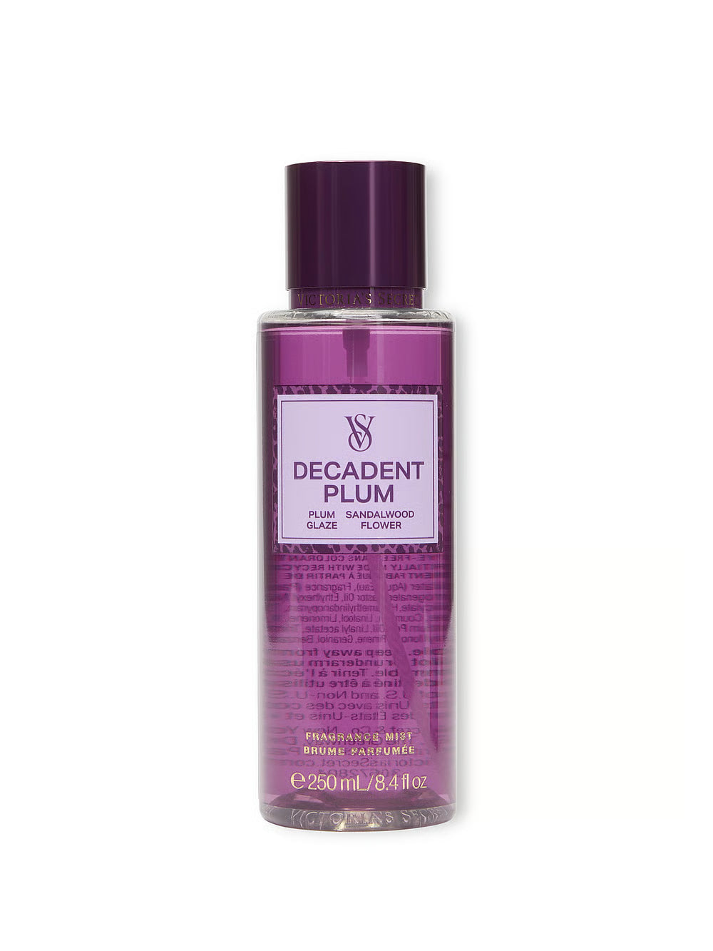 VICTORIA SECRET Decadent Plum Fragrance Mist 250 ML