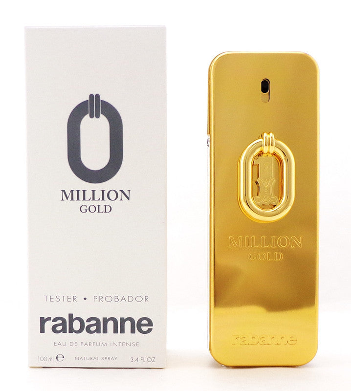 (TESTER) Paco Rabanne Men's Million Gold Intense EDP Spray 3.4 oz