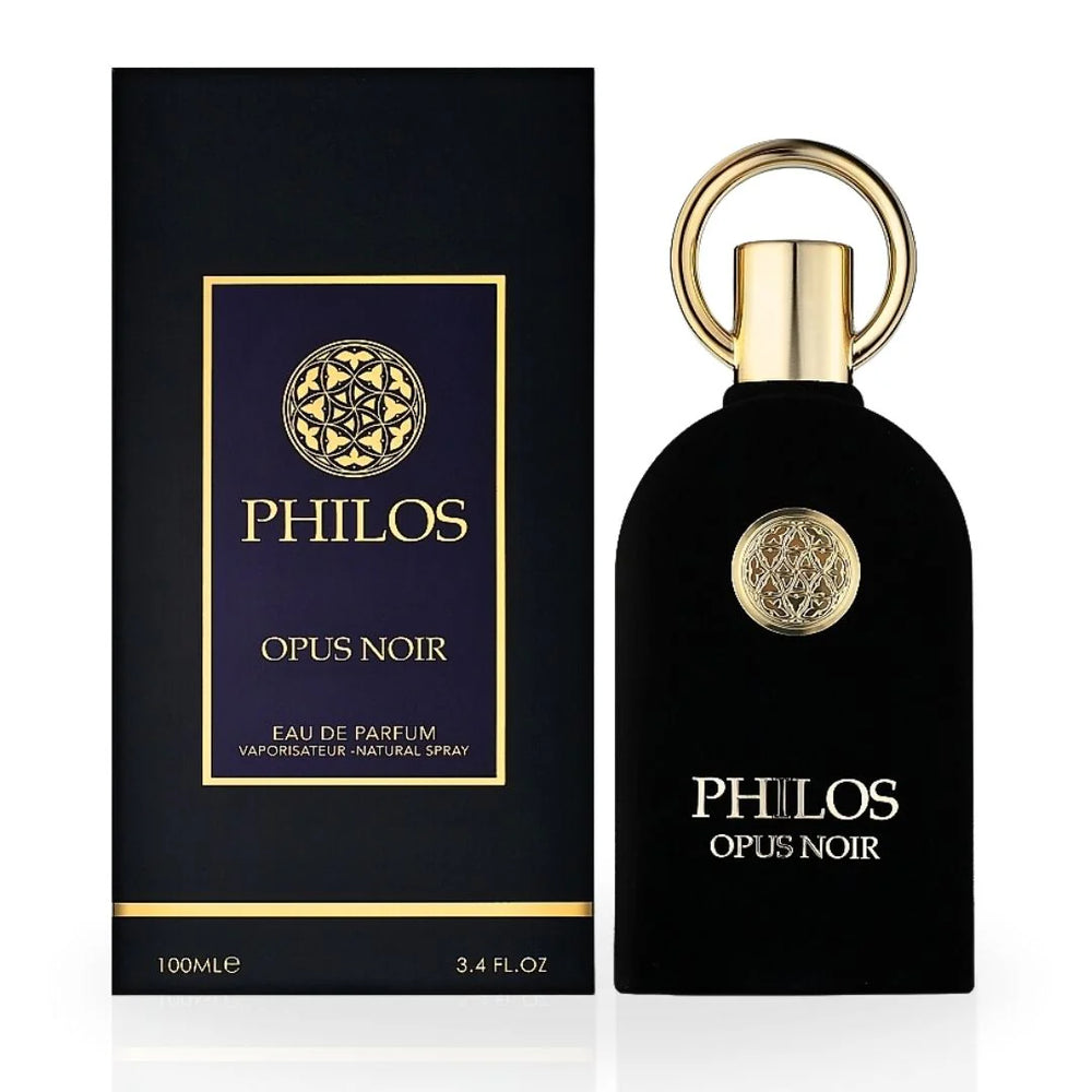 Philos Opus Noir Eau de Parfum Spray 100ml (3.4 oz) by Maison Alhambra