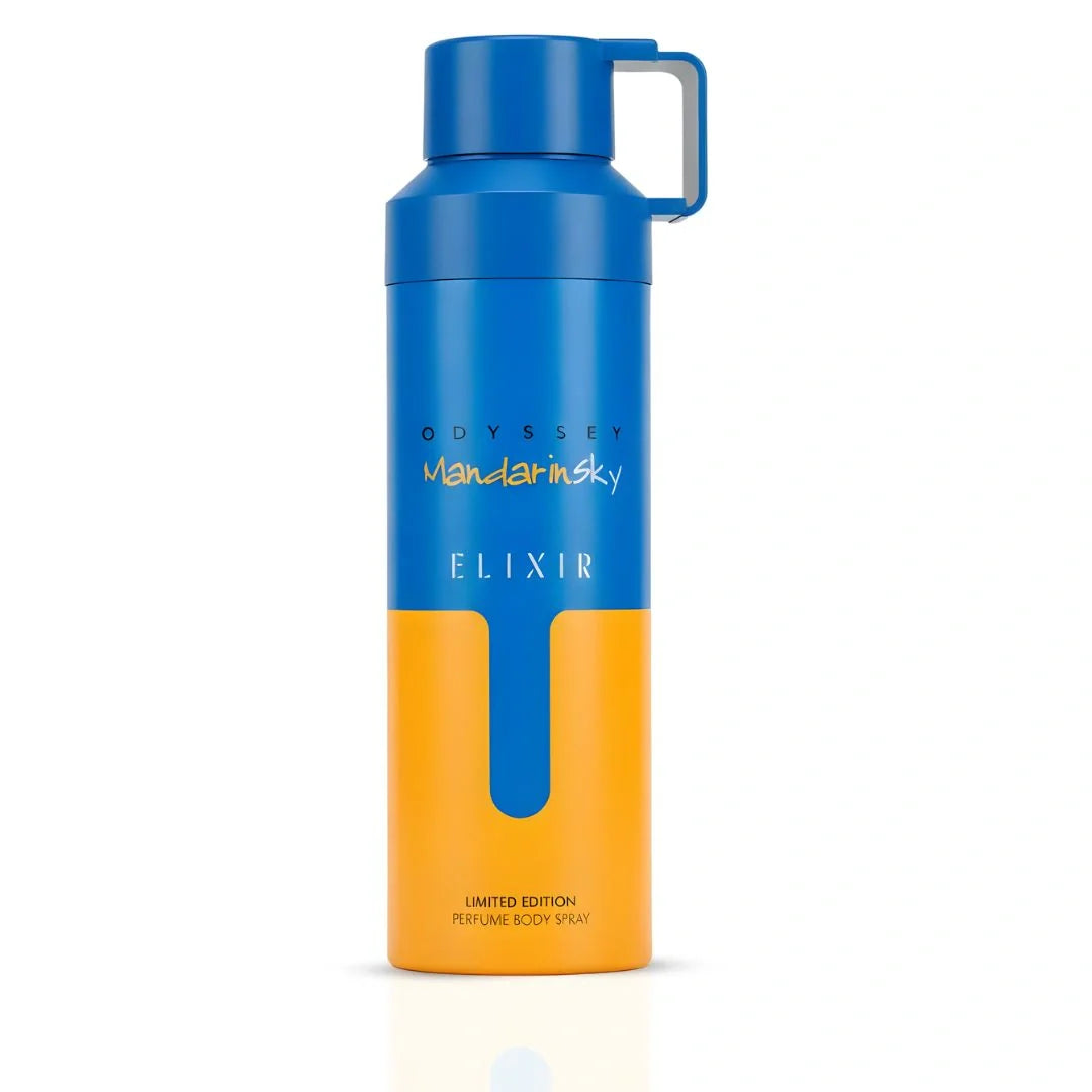 Odyssey Mandarin Sky Elixir Deodorant Spray 200ml (6.8 oz) by Armaf (UNITS X 12)