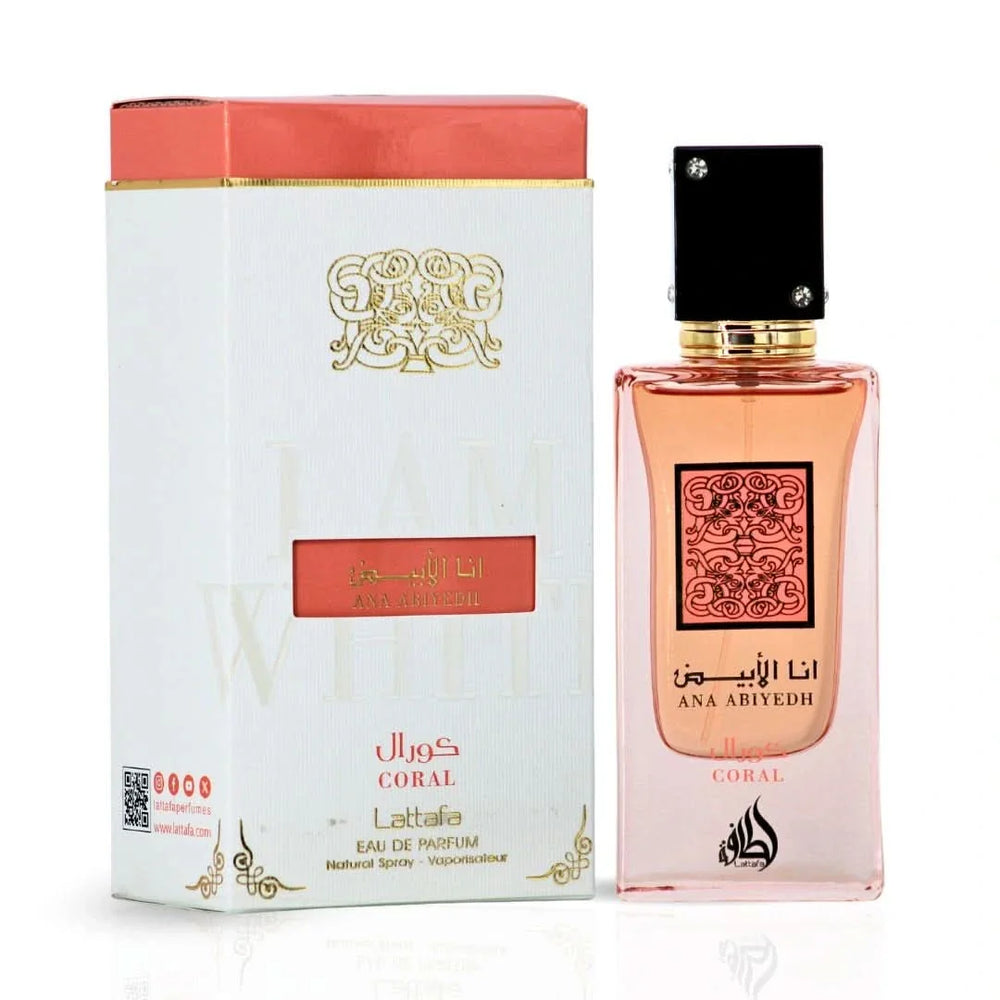 Lattafa Ana Abiyedh Coral Eau de Parfum 60ml (2.0 oz