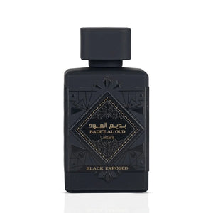 Bade'e Al Oud Black Exposed Eau de parfum Spray 100ml (3.4 oz) by Lattafa