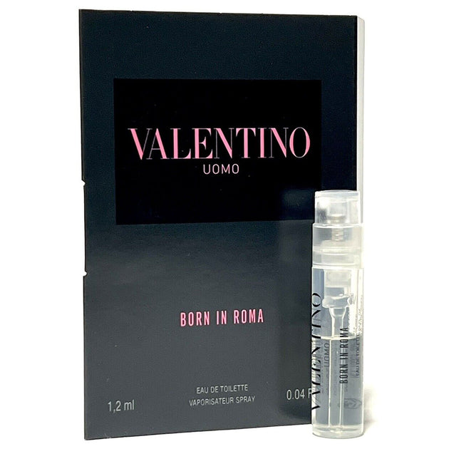 Valentino Uomo Born In Roma Eau De Toilette EDT Sample Spray .04oz, 1.2mL