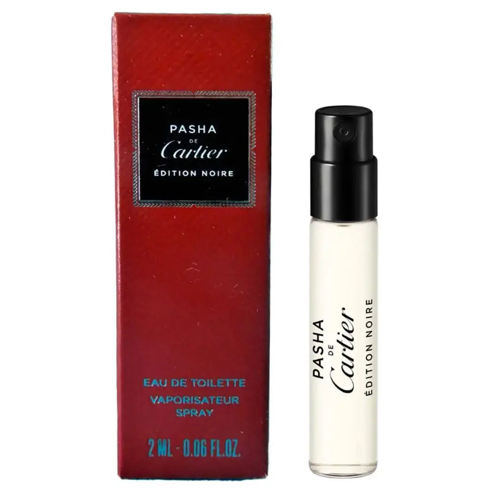 Pasha de Cartier Edition Noir EDT Eau de Toilette Spray Sample for Men 2ml