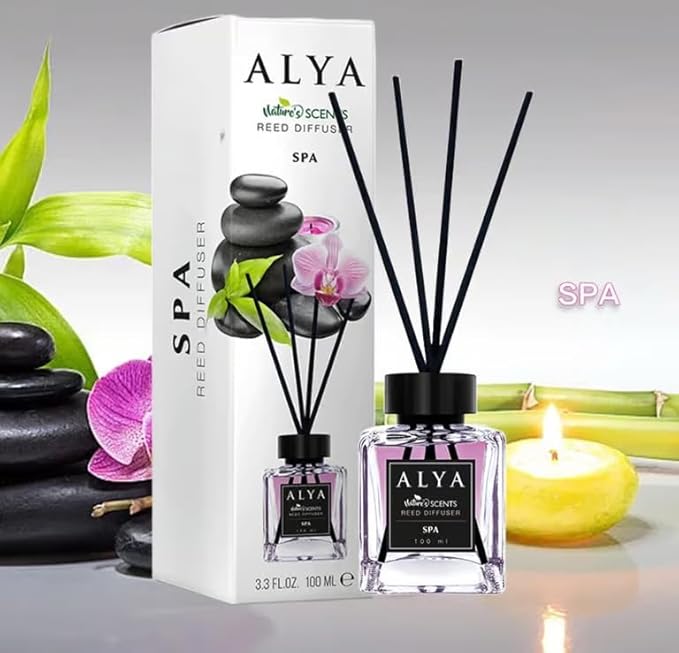 ALYA Nature's Scents Spa Reed Diffuser 3.3 fl oz