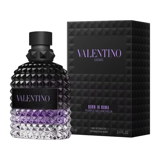 Valentino Uomo Born in Roma Purple Melancholia Eau de Toilette, 3.38 oz.
