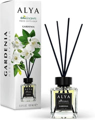 ALYA Nature's Scents Reed Diffuser GARDENIA Lasting Fragrance 3.3oz