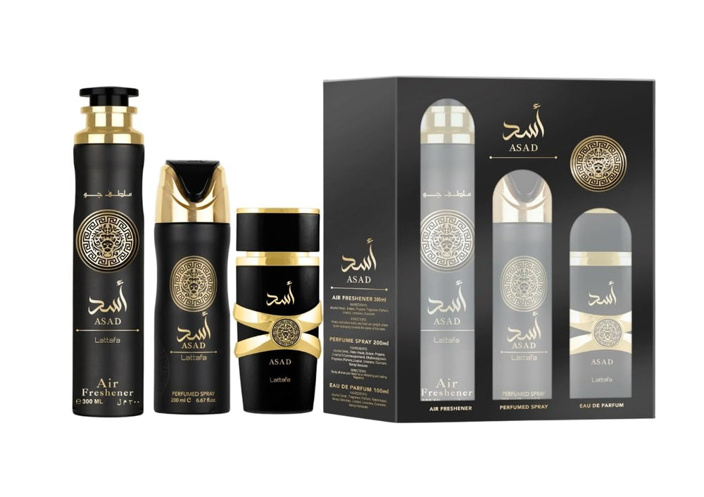 LATTAFA  ASAD GIFT SET 3 PCS