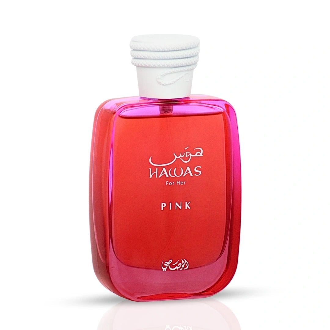 Hawas Pink For Her Eau De Parfum Spray 100ml (3.4 Oz) By Rasasi