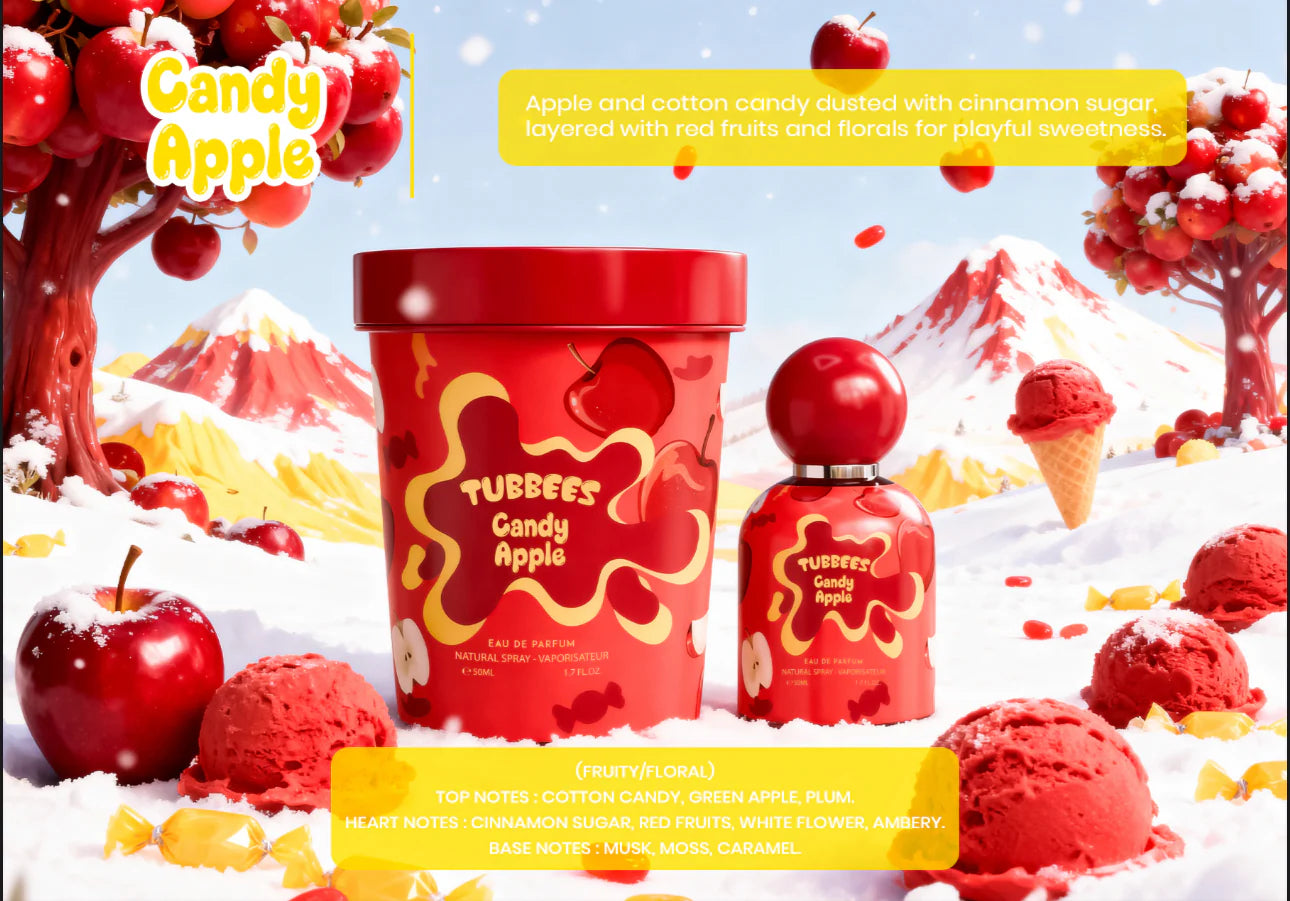 TUBBEES CANDY APPLE 50ML BY LE GRANDEUR