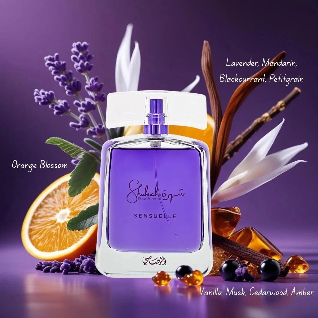 Shuhrah Sensuelle EDP Perfume By Rasasi 100ML