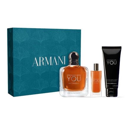 Giorgio Armani Emporio Armani Stronger With You Intensely Eau de Parfum 3-Piece Gift Set