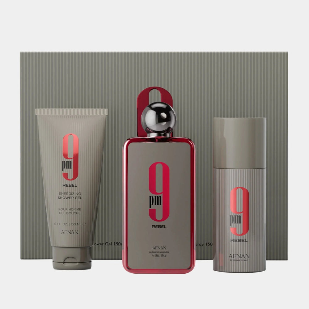 Afnan GIFT SET 9 PM REBEL