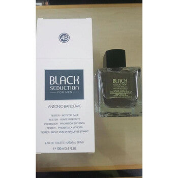 (Tester) Antonio Banderas Men's Black Seduction EDT 3.3 oz