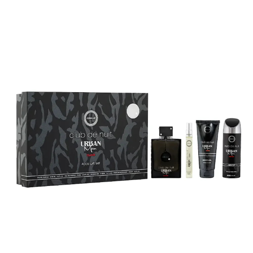 ARMAF CLUB DE NUIT URBAN MAN ELIXIR 4 PCS GIFT SET