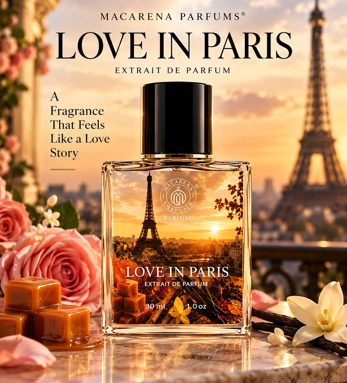 LOVE IN PARIS 30ml EXTRAIT DE PARFUM by MACARENA