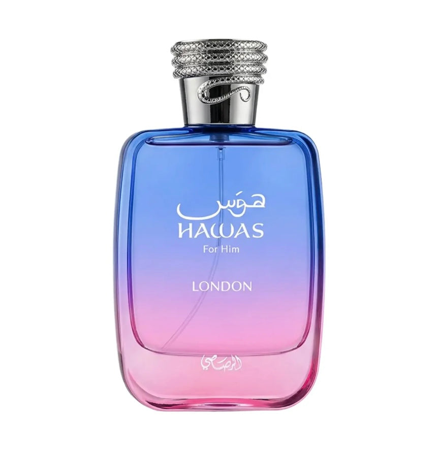(OPEN BOX) Hawas London 100ml EDP Rasasi
