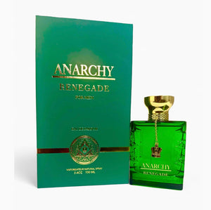 Anarchy Renegade, Unisex Eau de Parfum, 3.4 Fl Oz