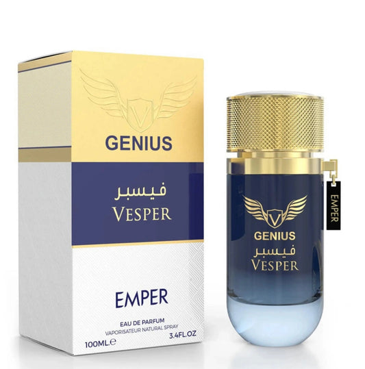 Genius Vesper Bu Emper for Men 3.4oz
