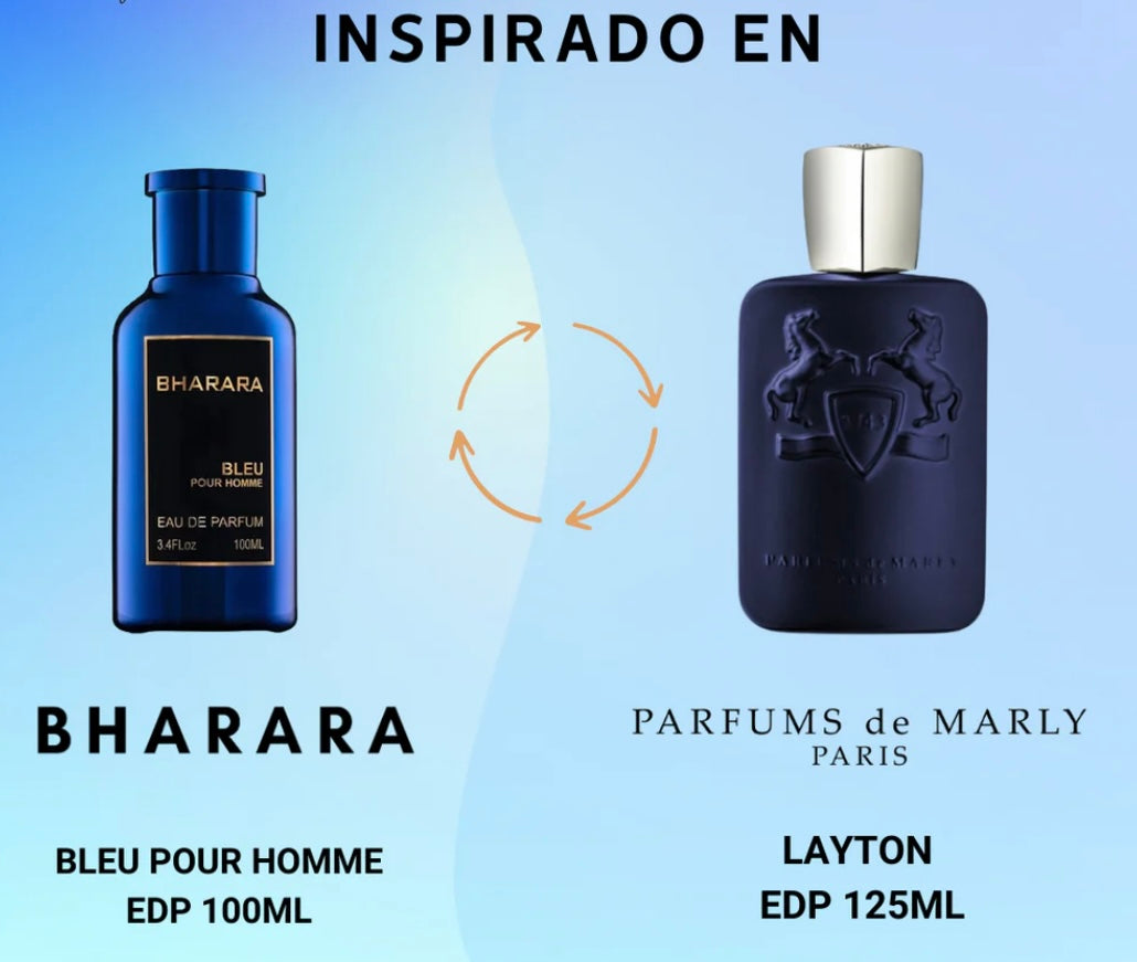 BHARARA BLEU FOR MEN EDP - 100MI (3.4oz)