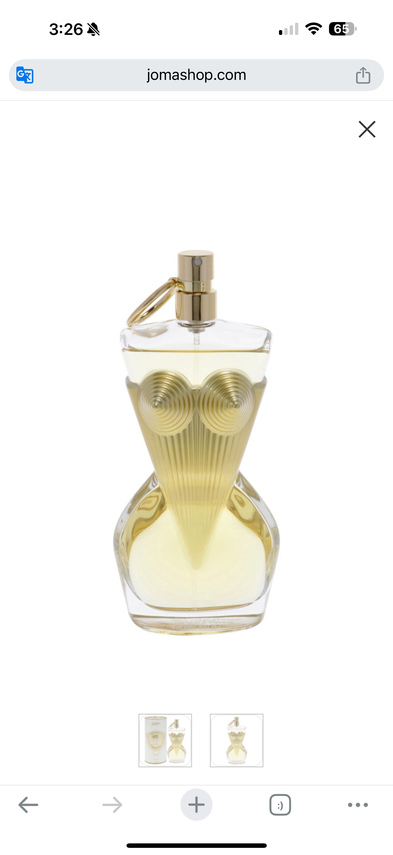 JEAN PAUL GAULTIER Perfume en aerosol Ladies Divine EDP de 100 ml (3,4 oz