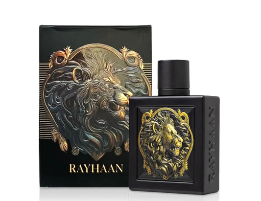 Rayhaan Lion Eau De Parfum Spray for men, 3.4 oz