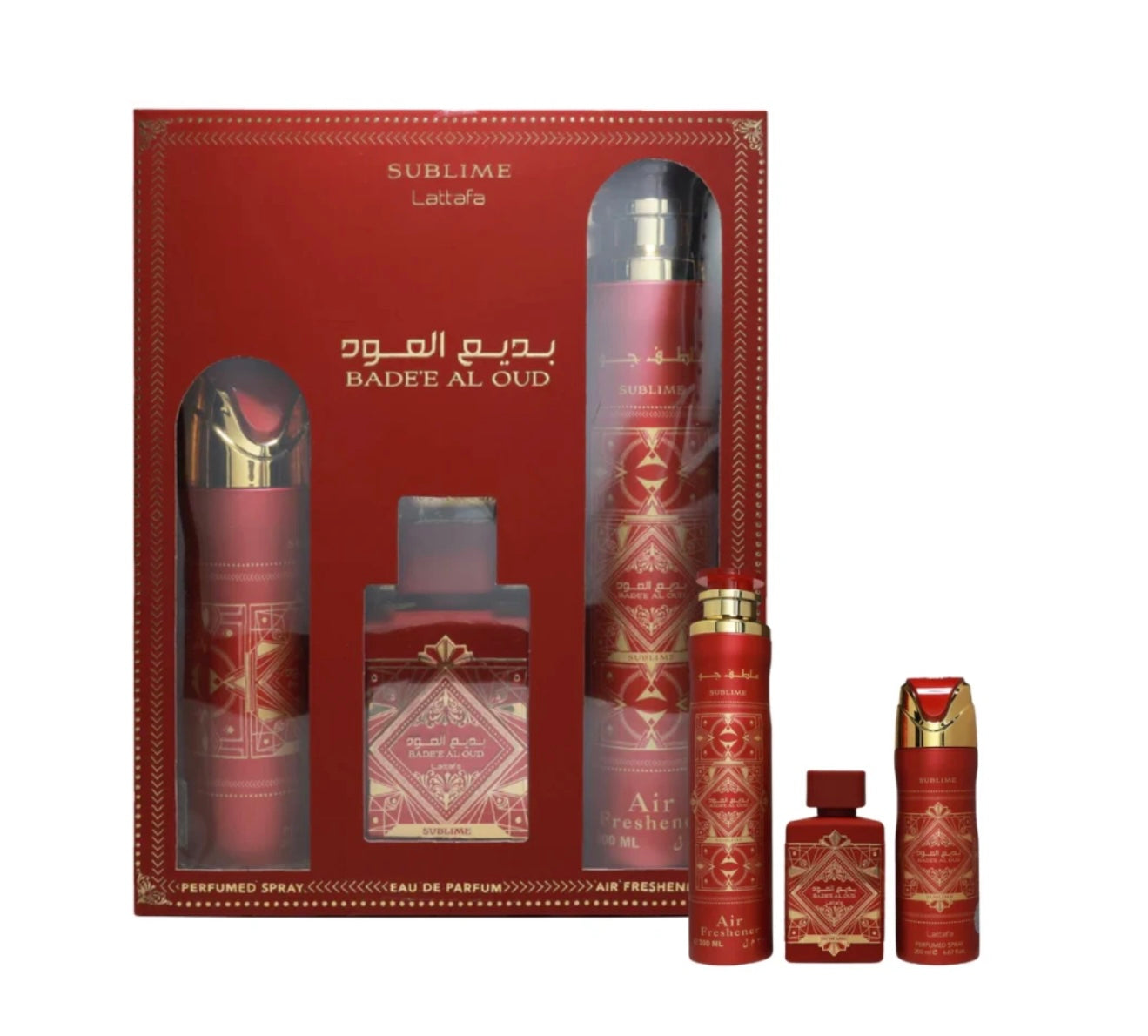 Lattafa Badee Al Oud Sublime 3-Piece Gift Set