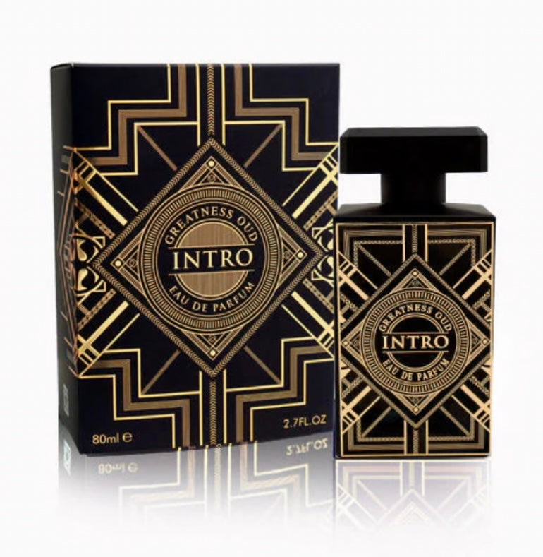 Greatness Oud INTRO Eau De Parfum By Fragrance World 80ml 2.7 FL OZ