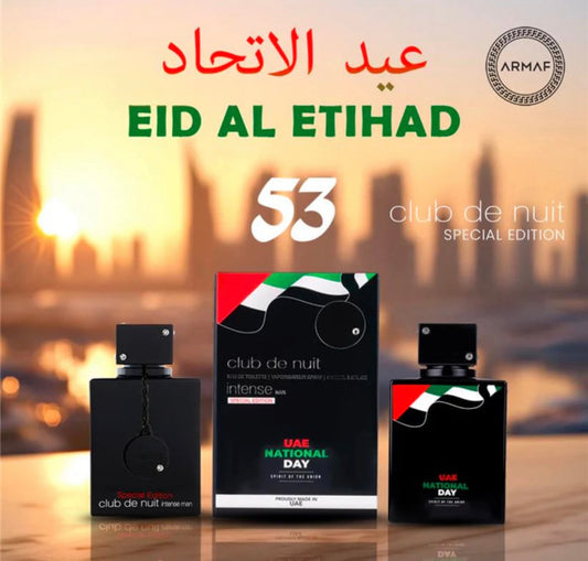 CLUB DE NUIT INTESE MEN UAE NATIONAL DAY - 105 ML (3.5oz) BY ARMAF